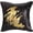 Black Gold, variant on MOCOFO Reversible Sequin Pillow Cover - Magic Flip Sequin Throw Pillowcase for Sofa, Couch, Home, Car, Bed Decor 16x16 Inch (Navy Blue Matte Purple)
