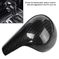 thumbnail image 1 of Cubierta de palanca de cambios de Fibra de carbono Jadeshay Para Audi A6L Q5 A5 A4L Q7 Negro Brillante, 1 of 8