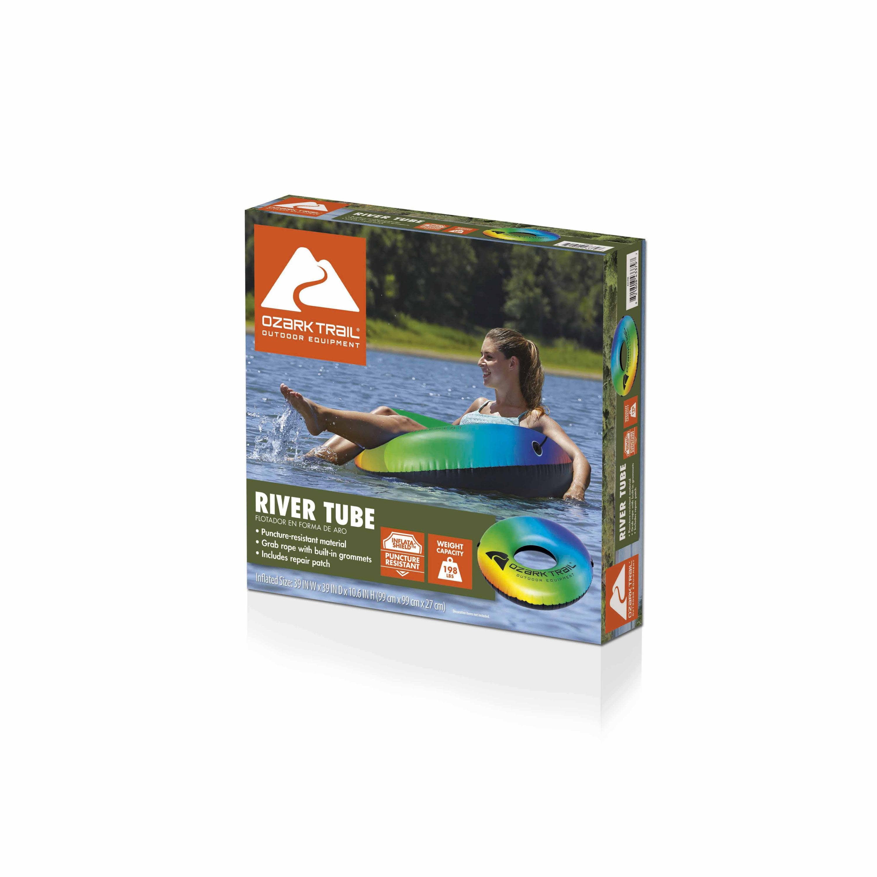 Ozark Trail 43379E Inflatable Rainbow River Tube for sale online 
