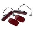 thumbnail image 5 of For Toyota RAV4 1996-00 Rear Bumper Reflector Side Marker Signal Light Lamp 4Pcs, 5 of 5