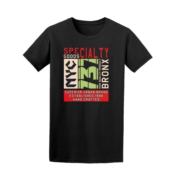 Specialty Goods Bronx Nyc Tee Men's -Image by Shutterstock