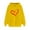 Yellow, variant on POTETI Womens Plus Size Hoodies Casual Long Sleeve Pullover Tops Sweatshirts