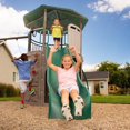 thumbnail image 2 of LIFETIME Adventure Tower Swing Set with Geometric Dome Climber Play Center, 2 of 9