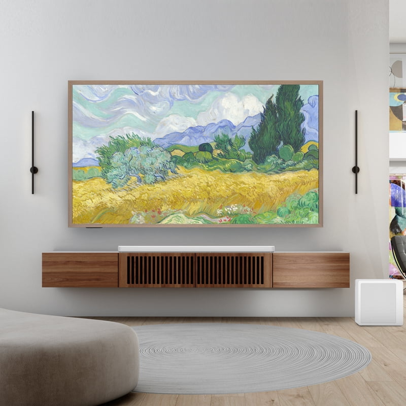 Hisense 75" S7 CanvasTV Series 4K Hi - QLED UHD Google Smart Art TV (75S7SG, 2026 New) - 144Hz, Art Mode, Anti-Glare Panel, Dolby Vision HDR, Hi-Matte Display, Frame & UltraSlim Wall Mount Included gallery view
