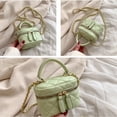 thumbnail image 3 of hirigin Women High Capacity Shoulder Bag, Top Handle Shoulder Strap Bowknot Decoration Zipper Closure Compact Crossbody Bag, 3 of 4