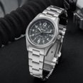 thumbnail image 3 of ADDIESDIVE Retro Automatic Watches for Men Stainless Steel NH35A Movement Diver 200 M Luminescent Dial Analog Dress Watch Gray Dial, 3 of 9