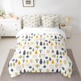 thumbnail image 2 of Erosebridal Teens Rustic Tree Bedding Sets Full Size, Cartoon Plant Comforter Sets with Sheets, Botanical Decor, 7 Pieces, 2 of 5