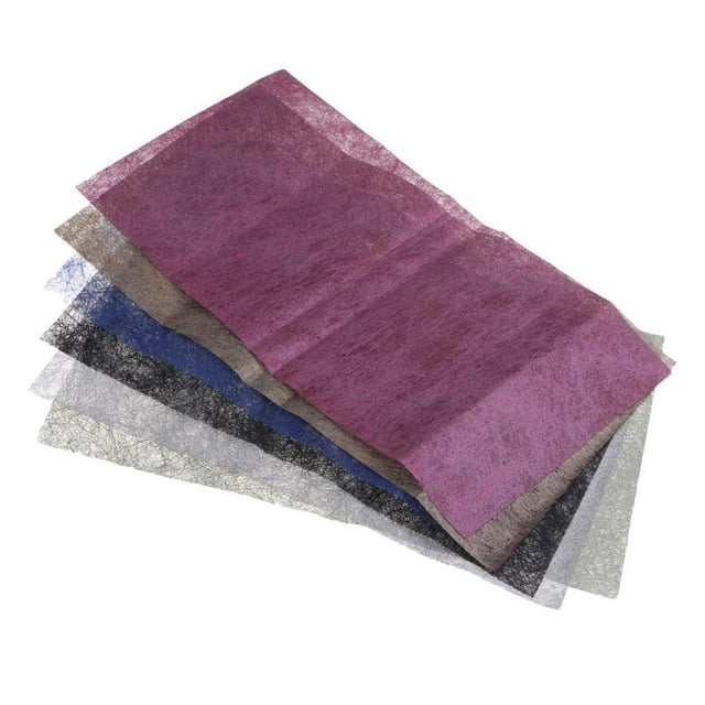 6x Material de Atado de Señuelo Impermeable Aparejo Captura Agarre , Modelo 1, 15x28 cm Macarena Material de ala de atado de moscas