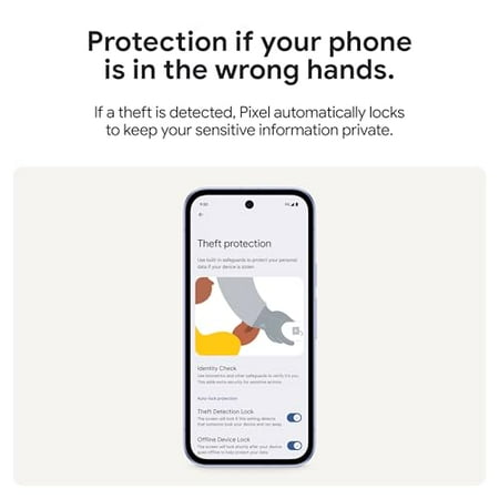 Google - Pixel 9a 128GB (Unlocked) - Porcelain