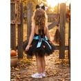 thumbnail image 5 of RUINIXCW Toddler Baby Girl Halloween Caveman Costume Kids Pebbles Flintstone Costume Stone Age Birthday Outfits Cavegirl Tulle Tutu Dress Headband, 5 of 10