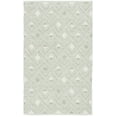 thumbnail image 2 of SAFAVIEH Montauk Katee Geometric Diamonds Area Rug, Light Green/Ivory, 3' x 5', 2 of 6