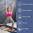 thumbnail image 2 of Christmas Yoga Mat Towel with Storage Bag, 72.8"x26.8" - Suitable for Yoga, Pilates, Fitness - Yoga Blanket, Yoga Towel, Yoga Mat Towel Included, 2 of 6