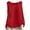 Red, variant on fatyb Women's Tank Tops Lightweight Sleeveless T Shirts Cotton Solid Color Casual Summer Beach Blouses