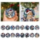 thumbnail image 2 of Farfi colgante de madera con sombrero diseño de cordón perro gato Avatar lindo Animal copo de nieve decoración de Navidad para regalo, 2 of 5