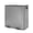 Gray, variant on Goldensoil 2 x 10.6 Gallon Stainless Steel Trash Cans with Lids, Dual Compartment Step-on Bins,Black