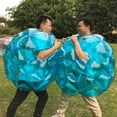 thumbnail image 1 of 90CM Inflatable Collision Balls, Portable Foldable Recyclable Body Bubble Ball, Family Outdoor Game Toy with Convenient Storage Bag, 1 of 7