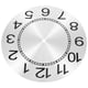 thumbnail image 2 of BRIGHTFUFU Reemplazo de reloj de pared, esfera redonda, Panel de esfera, reloj Digital DIY, pieza de reloj, 2 of 8