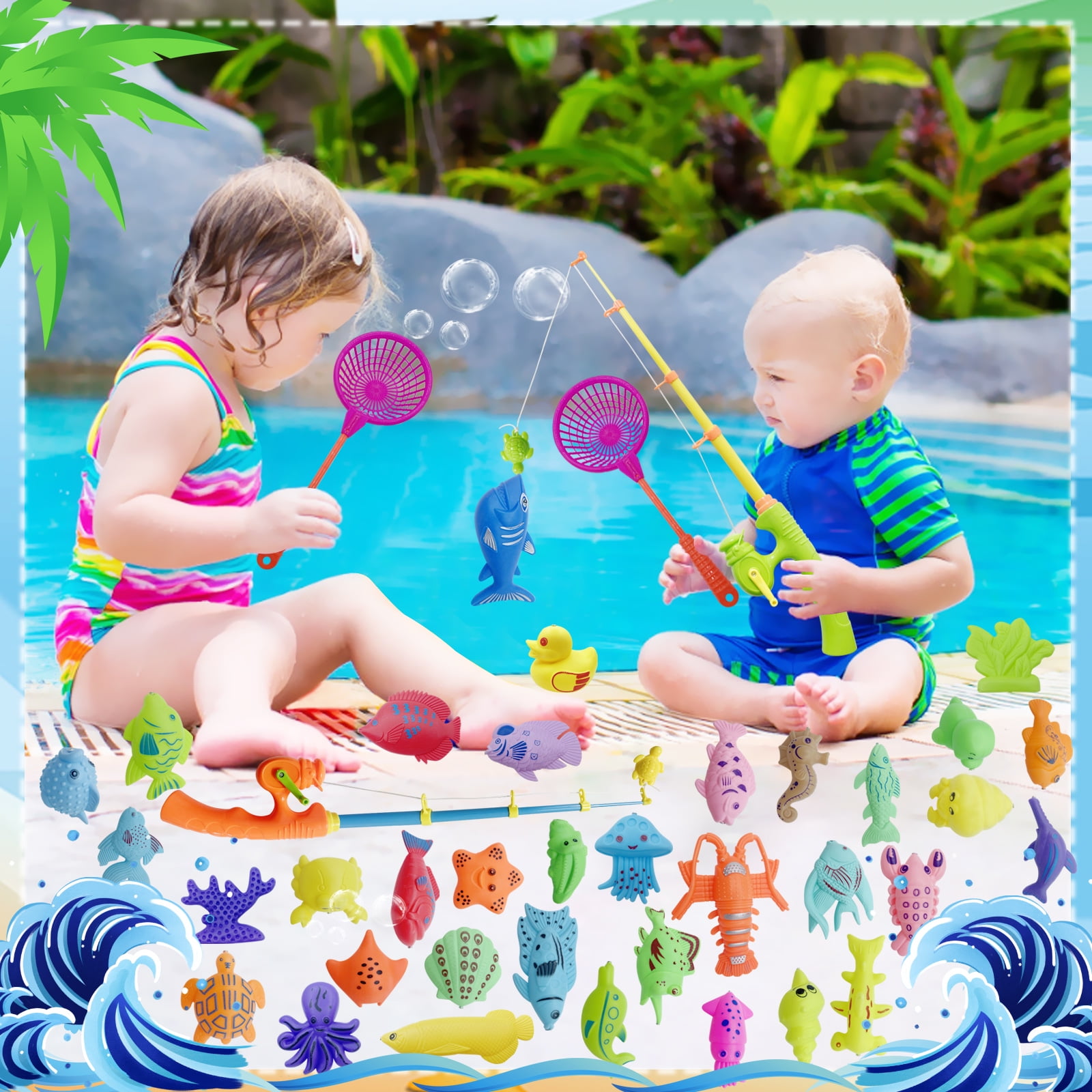 Magnetic Fishing Toy For Baby And Kids 1-3 Years Old, Educational Toddler  Toy For Boys And Girls, Birthday Gift