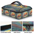 thumbnail image 2 of Iauyy Casserole Carrier for Hot Food Insulated Casserole Travel Carry Bag with Lid Food Warmer Bag for Party/Picnic,Back Of The Small Fish, 2 of 7
