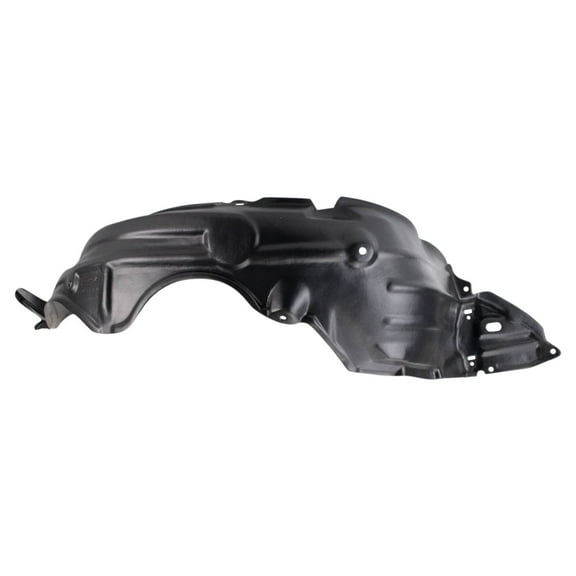 TRQ Front Left Inner Fender Liner Black Drivers Side Fits Select 2007-2011 Toyota Yaris TO1250119