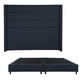 thumbnail image 1 of Box Base Cama King Size + Cabecera Lugo Azul DICASA, 1 of 8
