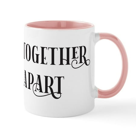 

CafePress - Stronger Together While Apart Mugs - 11 oz Ceramic Mug - Novelty Coffee Tea Cup