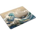 thumbnail image 2 of The Great Wave Off Kanagawa Customized Mouse Pad Non-Slip Rubber Base Unique Japanese Design Ideal for Computers, Laptops & Office Accessories, 2 of 6