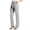 Gray women straight leg trousers a1, variant on Cagogo Women Straight Leg High Waisted Trousers with Pockets Basic Office Long Pants Dressy Casual Work Trousers Business Formal Stretch Fit Travel Wear, Pink M