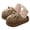 Brown, variant on Cute Platform Slippers for Women Cat Fuzzy Plush House Shoes Fleece Lined Bedroom Slip on Slides
