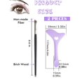 DogieLyn Slanted Ultra Thin YPF5 Winged Eyeliner Brush Silicone Eye