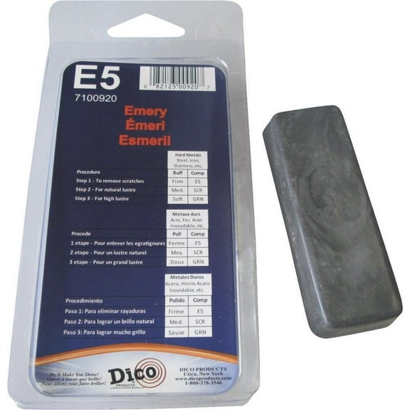 Dico Emery Buffing Compound for Stainless, Pack of 1 7100920