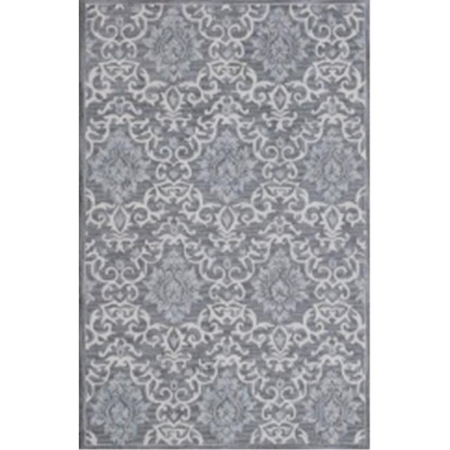 Dynamic Rugs GL247868901 Tapis de Cuisine & 44; Gris - 2 x 4 Po.