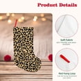 thumbnail image 4 of Picia Leopard Print Pattern Christmas Stockings, 18 Inches Knit Christmas Stockings, Stockings Christmas Cable Knitted Xmas Hanging Stockings, 4 of 8