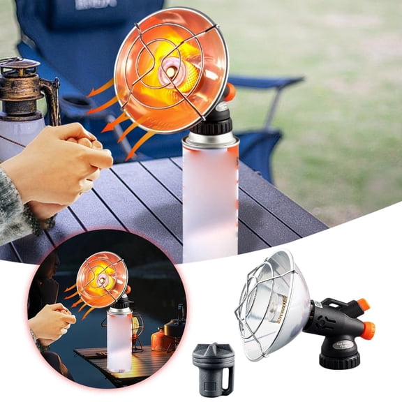 EcoNest Portable Outdoor Heater For Camping Patio Garage Winter Use With Tip Over