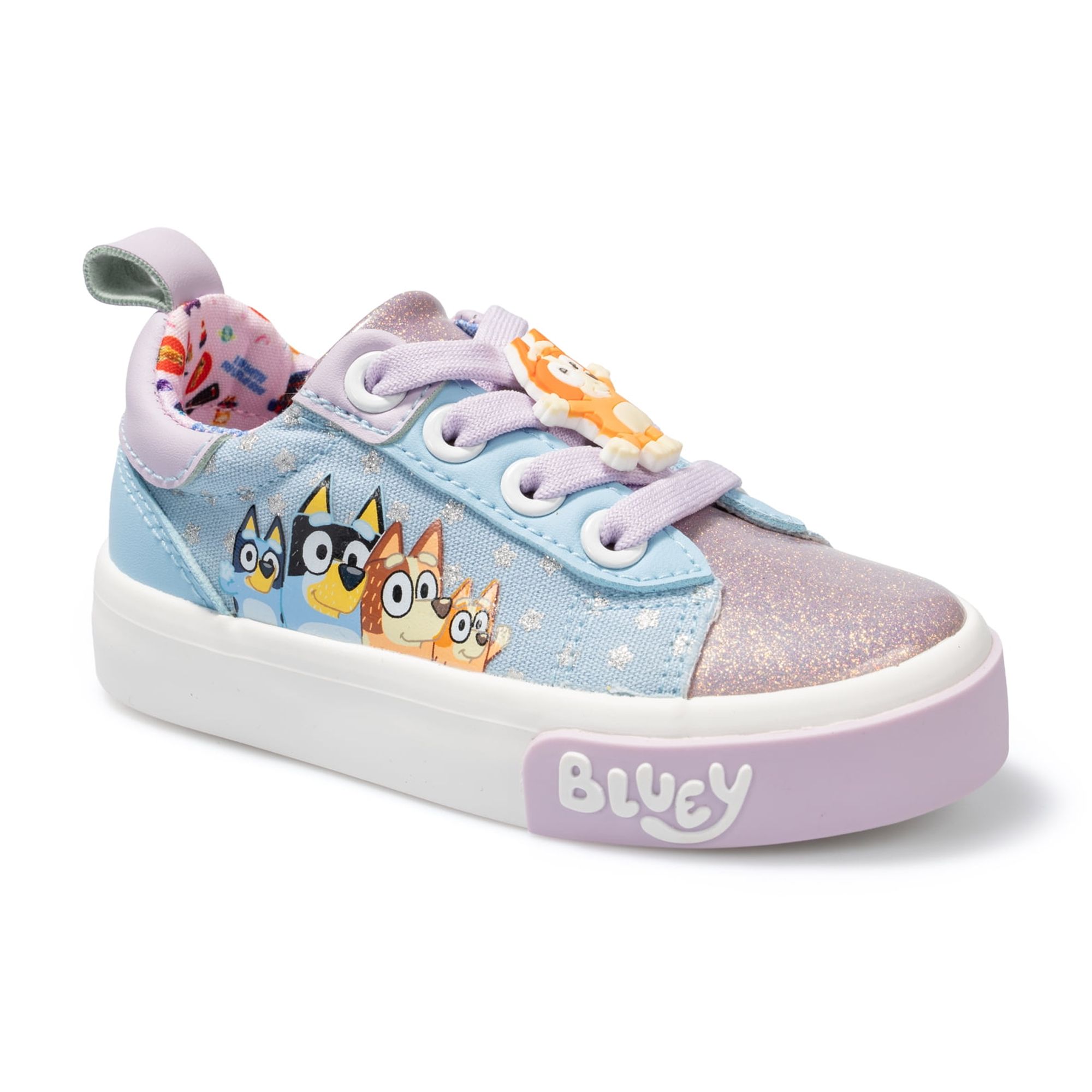Bluey Toddler Girls Slip-On Court Sneakers photo 4