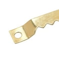 thumbnail image 5 of Ganchos para cuadros Uxcell de 1-3/5" de hierro galvanizado dorado, paquete de 10, 5 of 5