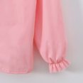 thumbnail image 7 of Likimi Toddler Kids Girls Tshirts With Ruffles Solid Color Long Sleeve Crew Neck Button Down Shirts For Girls Spring Autumn Soft Tops Pink Size 2-3 Years, 7 of 7