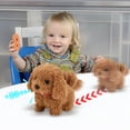 thumbnail image 6 of BESTSKY Realistic Robot Puppy Dog Toy, Cute Soft Mini Robot Puppy, Lifelike Interactive Pet Dog Toy for Surprise Gift Kids, 6 of 7