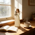 thumbnail image 5 of Resin Girl Watering Flowers Figurine,Decorative Sculpture Ornament for Home Desk Shelf Mothers Day Gift Floral Theme Decor, 5 of 6