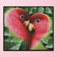 thumbnail image 3 of Pintura de arte de punto de cruz completo 14CT estampado corazón pájaro bordado pared DIY ornamento Tmvgtek decoración de arte en el hogar, 3 of 9
