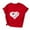 #04Red, variant on Tejiojio Graduation Season Gifts Women Valentine's Day Print Short Sleeve T-shirt Novelty Graphic Tops