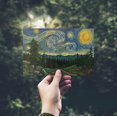 thumbnail image 2 of Northwest, Van Gogh Starry Night (4x6 Birch Wood Postcards, 2-Pack Stationary, Rustic Home Wall Decor), 2 of 5