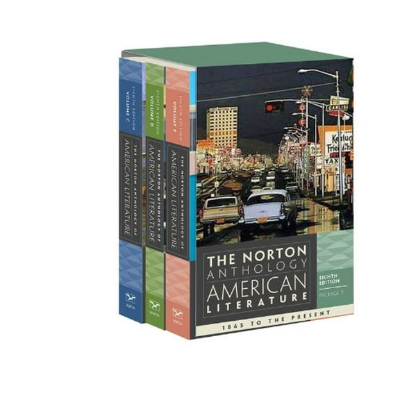 Pre-Owned Norton Anthology of American Literature 8E Volume C   D   E Paperback