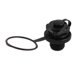 thumbnail image 2 of 8pcs TPU Boston Nozzle One-way Octagonal Inflatable Boat 2-in-1 Screw Nozzle for Inflatable Boat Rubber Kayak Tender Raft Mattress Airbed 22mm (Black), 2 of 2