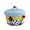 Purple, variant on Handwoven Decorative Rope Storage with Lid Cute Animal Toy Organizer for Living Room Area Home