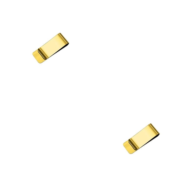 Inteprter Clip para dinero, cómodo accesorio multifuncional de cobre inoxidable para hombre, abrazadera para efectivo sin rebabas, tarjetero de moda n.° Type2 NO2 Inteprter CBP230663