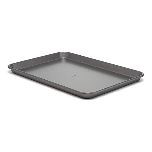 Charcoal Gray 11 x 11 with Bonus Nylon Pancake Turner Goodful Aluminum Non-Stick Square Griddle Pan/Flat Grill Made Without PFOA Dishwasher Safe Cookware 