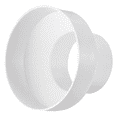 thumbnail image 3 of 3X Ventilation Pipe Reducer Adapter Pipe Air Duct Adapter Pipe Connector for Inline Ventilation System(110-100mm), 3 of 7