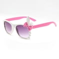 thumbnail image 2 of Children's Sunglasses for Boys and Girls with UV Protection and Rabbit-Ear Design, Blue, for Ages 2-8, Lightweight Polycarbonate Lenses, Adjustable Flexible Frames, 2 of 4