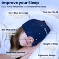 thumbnail image 4 of Gorro para alivio de migraña Docxen con enfriamiento 360°, 4 of 6